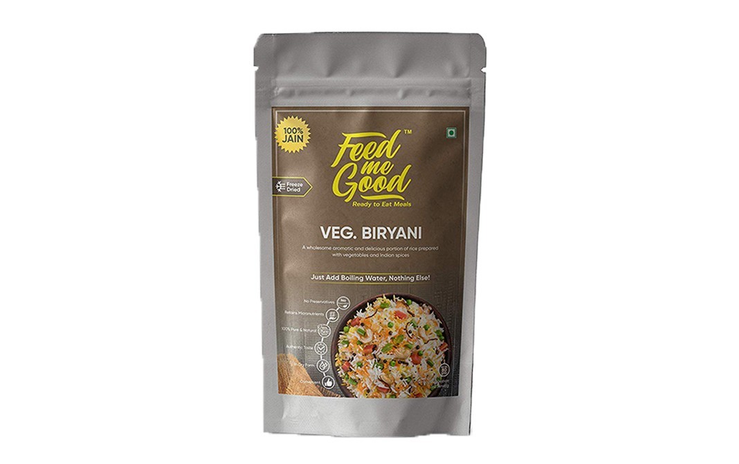 Feed Me Good Jain Veg. Biryani    Pack  80 grams
